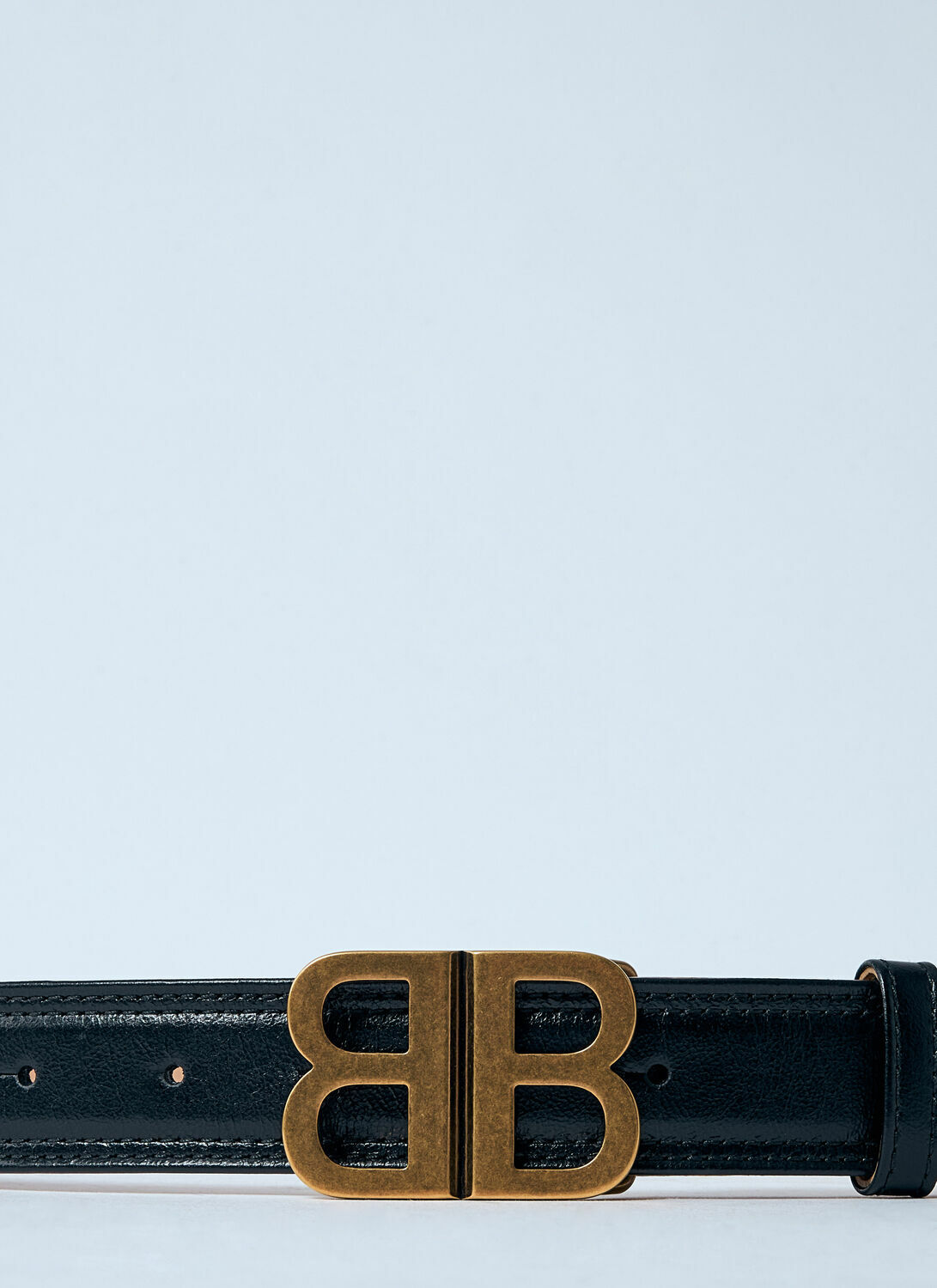 Balenciaga BB Soft Leather Belt