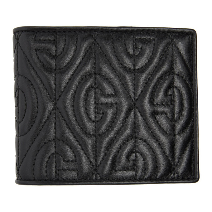 Photo: Gucci Black Quilted GG Wallet