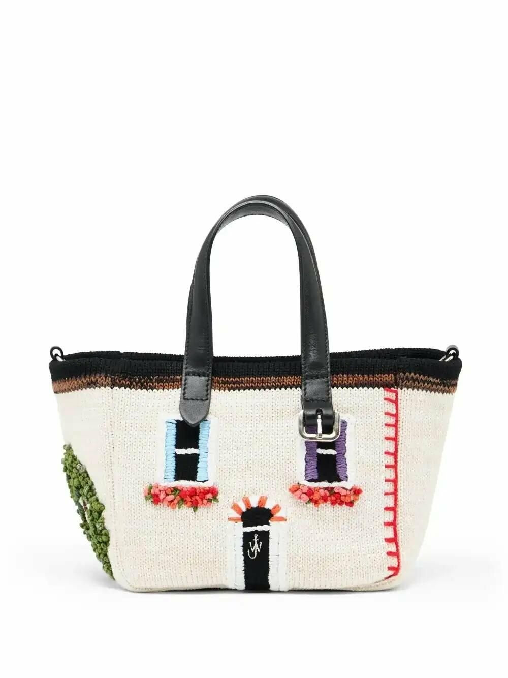 【JW ANDERSON】Mini Belt Tote Bag/追跡+関税+全国送料込み JW Anderson Mini Belt House Tote Bag JW Anderson