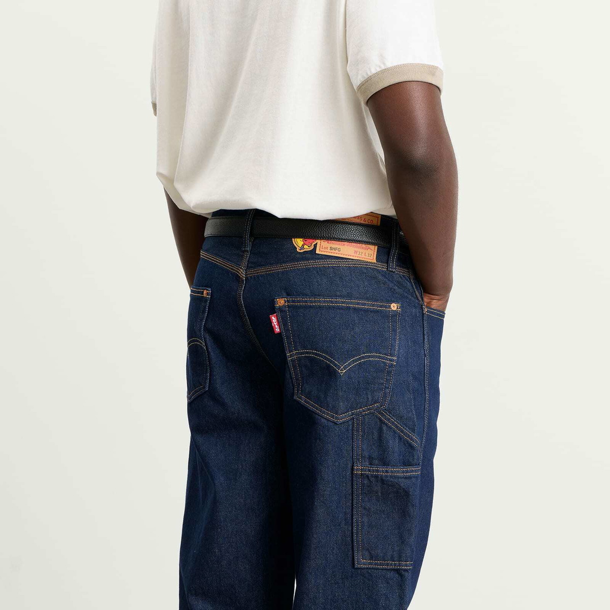 Levi's Men's x Sky High Farm Universe Loose Jeans in Resin Rinse