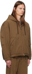 Solid Homme Brown Padded Jacket