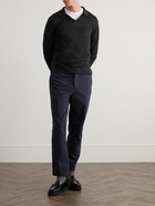 Officine Générale - Kit Slim-Fit TENCEL™ Lyocell and Cashmere-Blend Sweater - Black