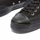 Artifact by Superga Men's 2432-W Moleskin Low Sneakers in Triple Black