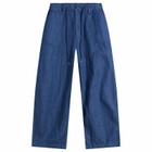 FrizmWORKS Men's Denim Balloon Pants in Blue