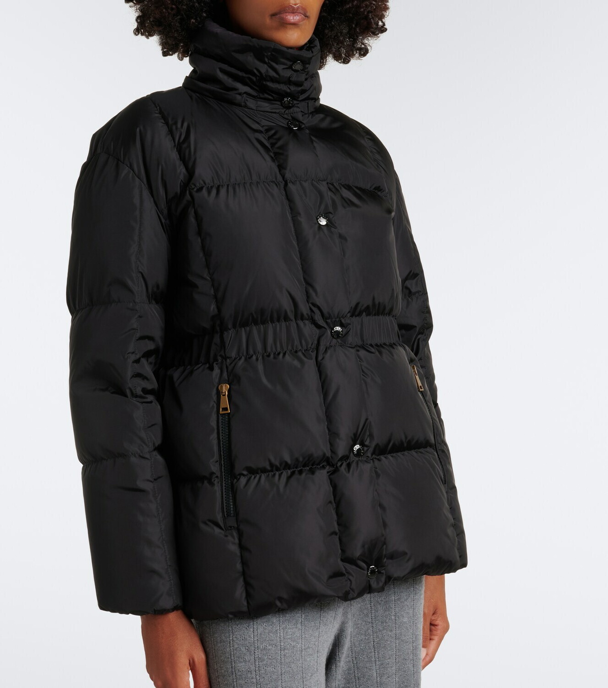Moncler Agneux hooded padded-down jacket