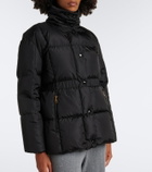 Moncler Agneux hooded padded-down jacket