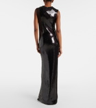 Christopher Esber Sequined midi dress