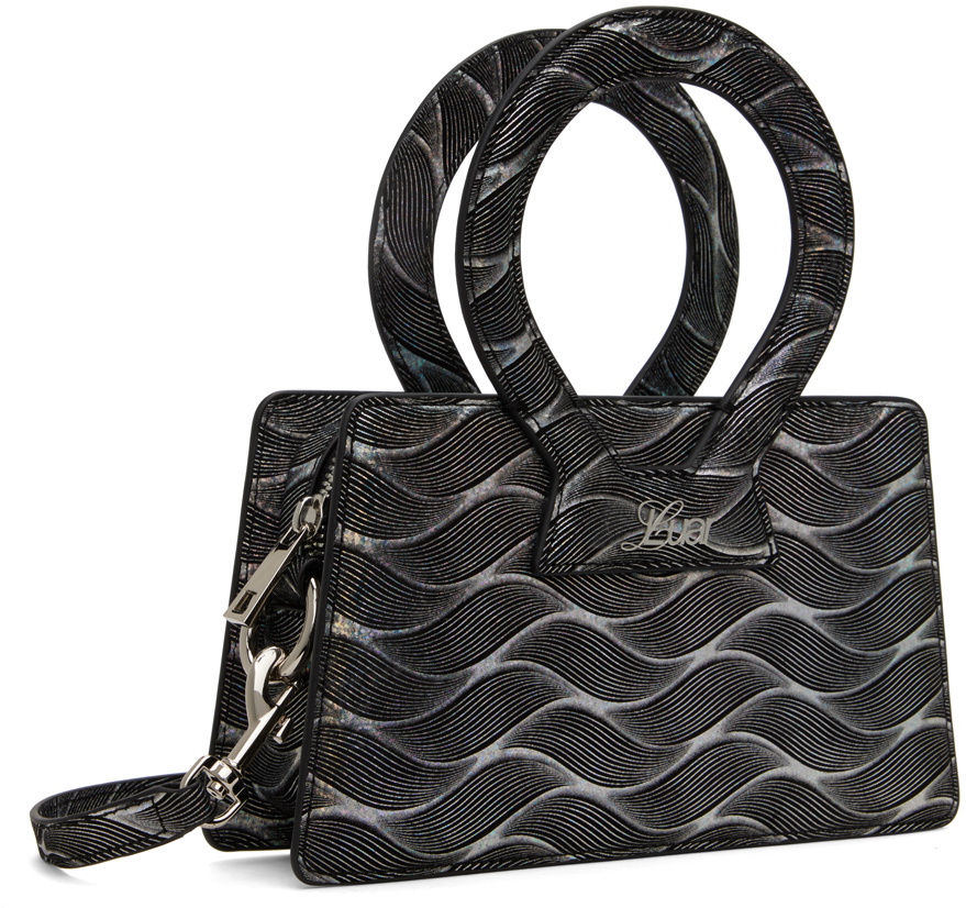 Luar Black & Silver Small Ana Bag Luar