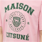 Maison Kitsuné Men's Varsity Comfort T-Shirt in Strawberry