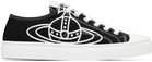 Vivienne Westwood Black Plimsoll Low Top 2.0 Sneakers