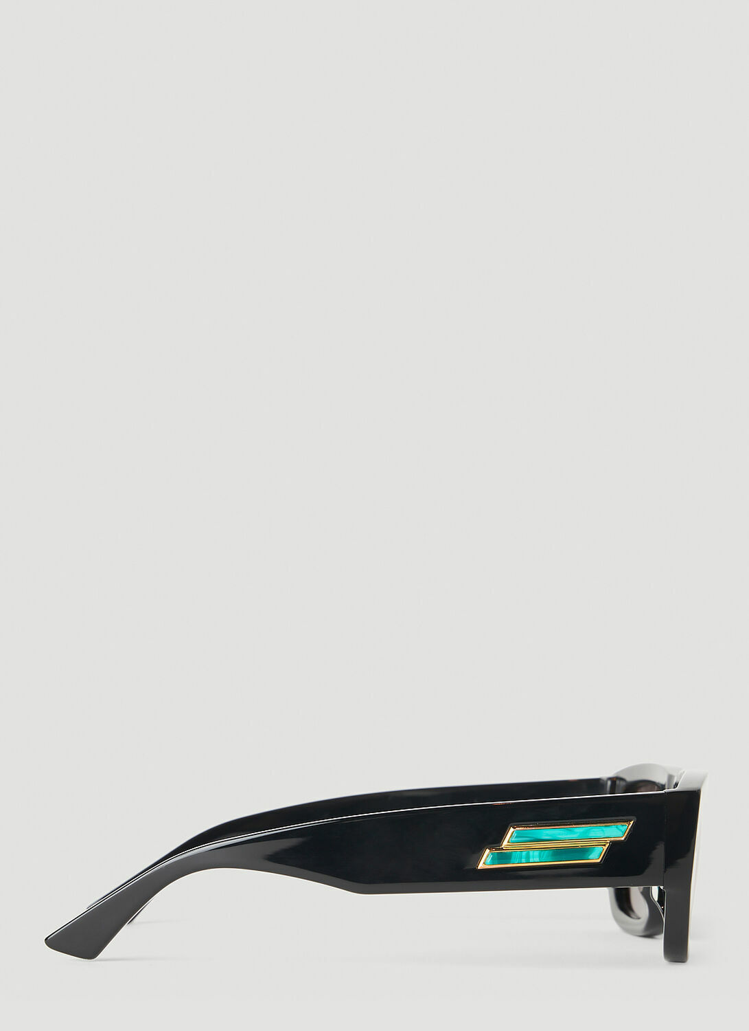 Bottega Veneta Rectangular Frame Sunglasses