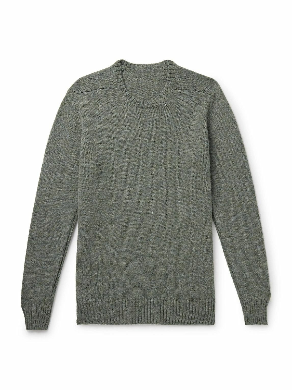 Anderson & Sheppard - Shetland Wool Sweater - Green