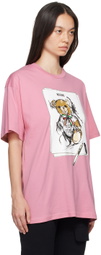 Moschino Pink Teddy Bear T-Shirt