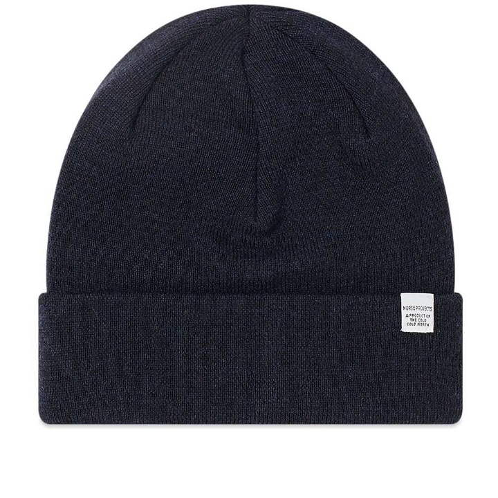 Photo: Norse Projects Top Beanie Dark Navy