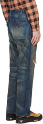 RRL Blue Field Fit Jeans