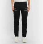 Balmain - Slim-Fit Cotton-Blend Cargo Trousers - Men - Black