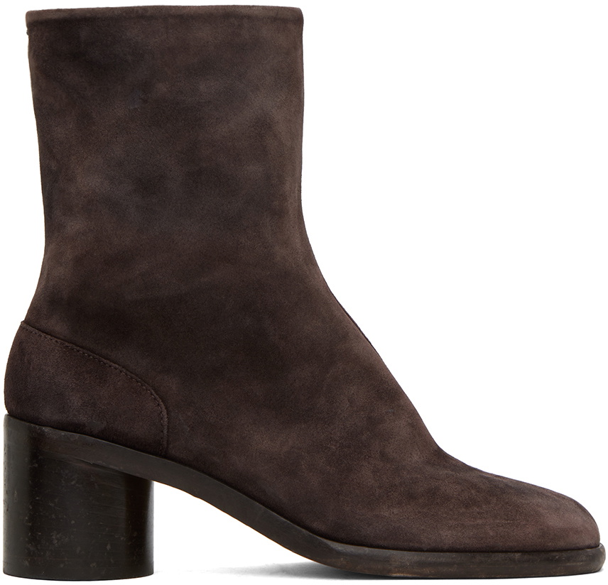 brown tabi shoes