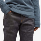 Saint Laurent Men's Slim 5 Pocket Jean in Indigo Raw