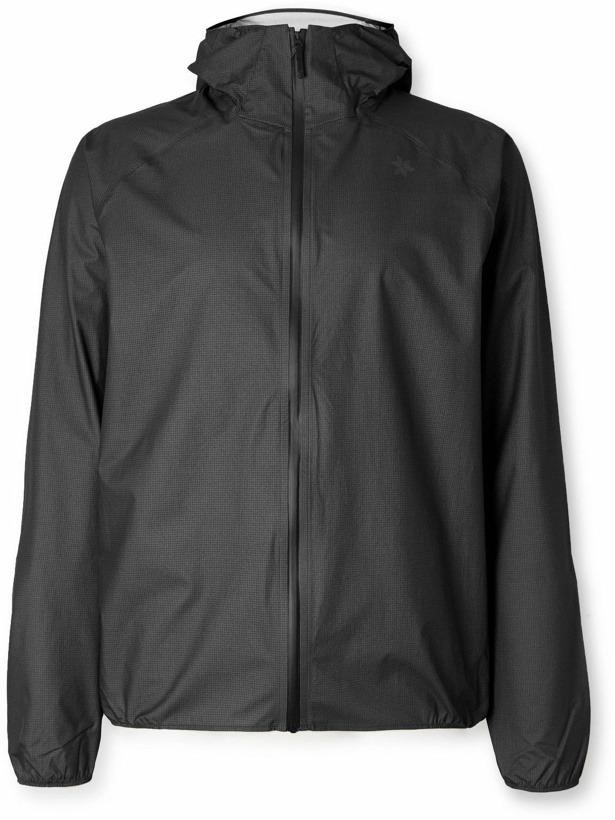 Photo: Goldwin - PERTEX® SHIELD AIR Hooded Jacket - Black