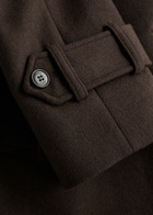 Skall Studio Macy Wool Coat Dark Brown