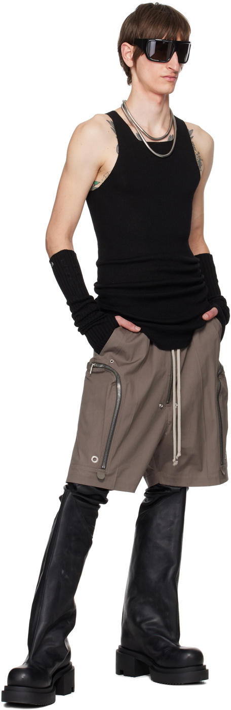 Rick Owens Gray Bauhaus Bela Shorts Rick Owens