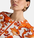 Dolce&Gabbana DG embellished clip-on earrings