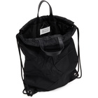 Maison Margiela Black Drawstring Backpack