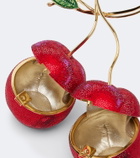 Judith Leiber Couture Cherries Small embellished clutch