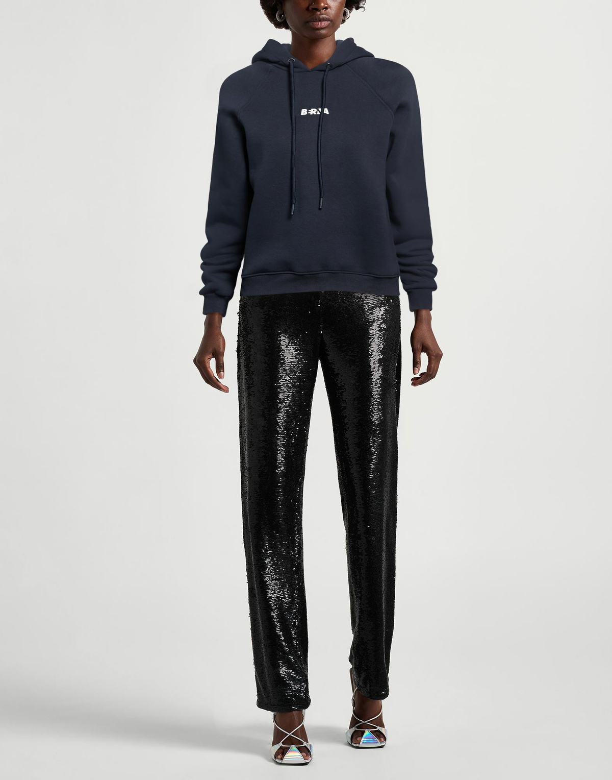 Berna Womens Sweatshirt Midnight in Blue