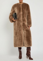 Stand Studio Gracelyn Faux fur Coat Brown