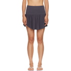 Gimaguas Gray Sari Miniskirt