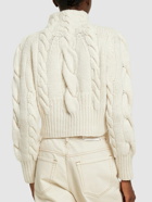 ZIMMERMANN - Luminosity Cable Knit Wool Sweater