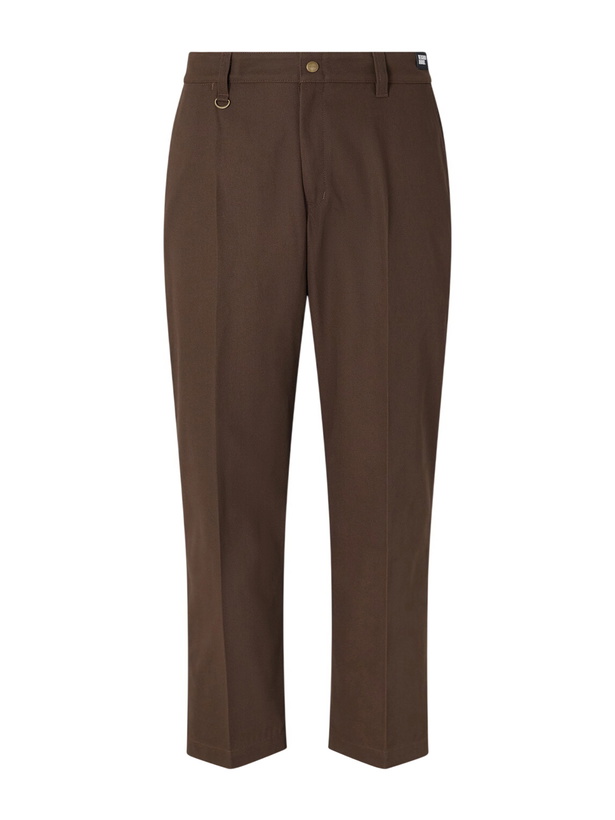 Photo: Neighborhood - Wide-Leg Twill Trousers - Brown