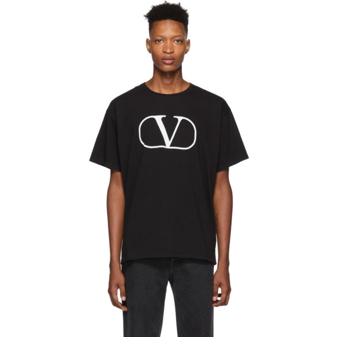 Photo: Valentino Black VRing T-Shirt