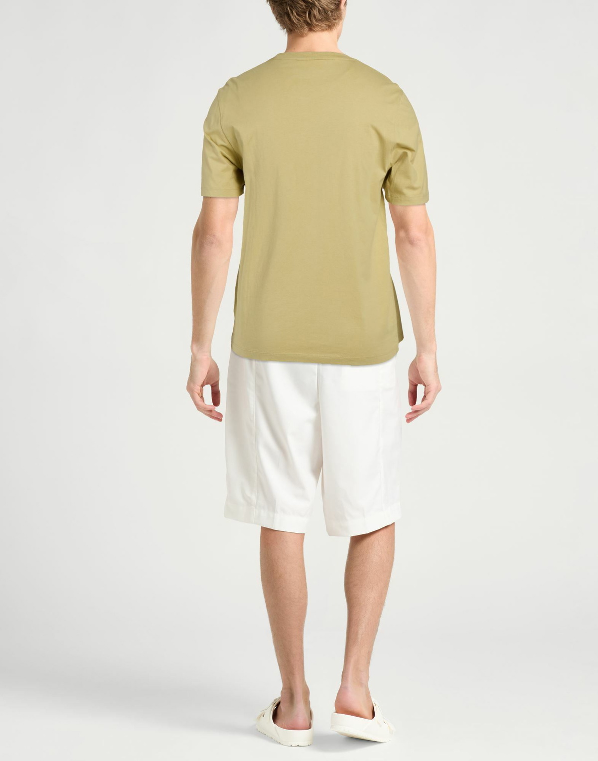 Maison Kitsuné Mens T-shirt Khaki