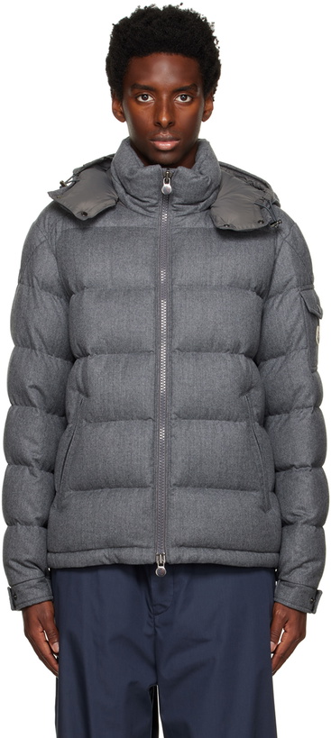 Photo: Moncler Gray Montgenevre Down Jacket