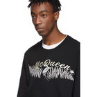 Alexander McQueen Black Fern Sweatshirt