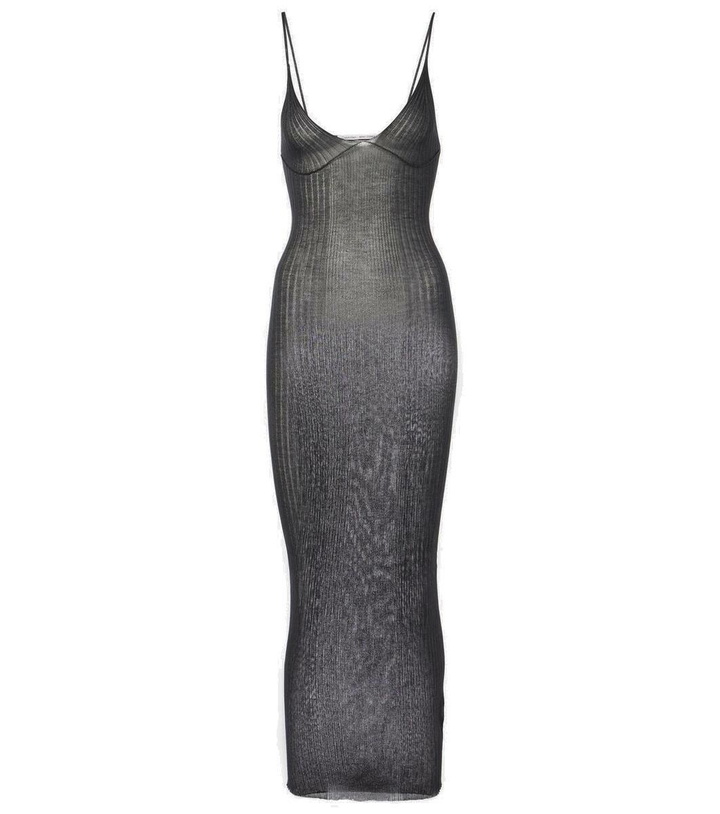 Photo: Nensi Dojaka x Calvin Klein sheer midi dress