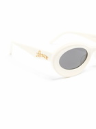 LOEWE EYEWEAR X Paula’s Ibiza Neutral Oval Sunglasses