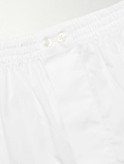 ZIMMERLI - End-On-End Cotton Boxer Shorts - White