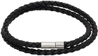 Hugo Black Leather Bracelet