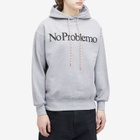 No Problemo Men's Hoodie in Grey Marl
