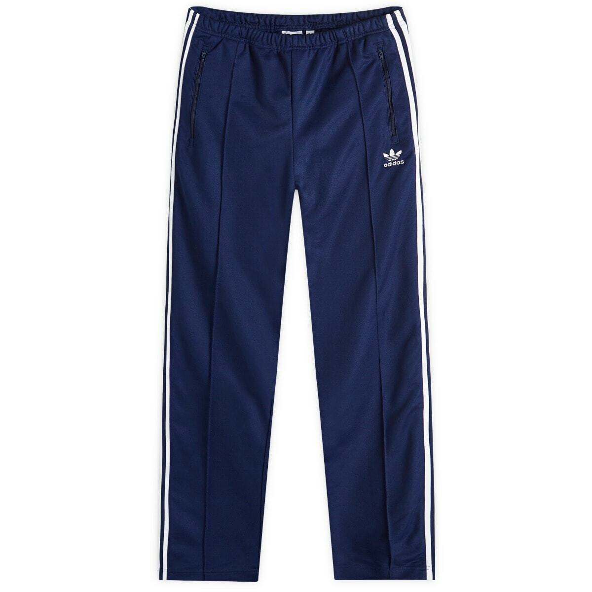 アディダス BECKENBAUER トラック パンツ NIGHT Indigo Adidas Men's Beckenbauer Track Pant in Night Indigo adidas