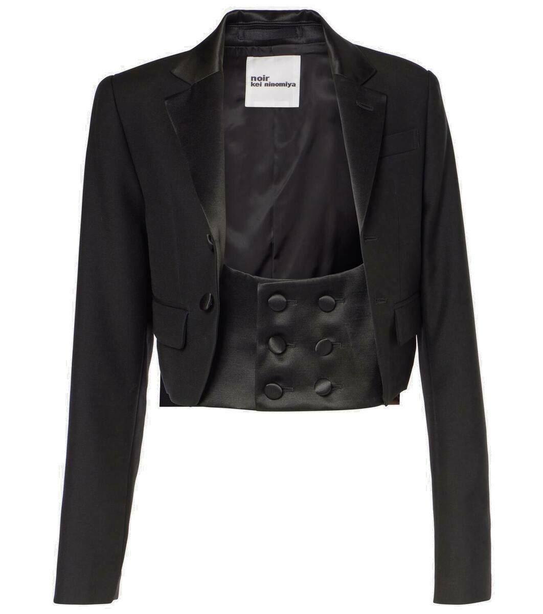 Noir Kei Ninomiya - Mesh coat Noir Kei Ninomiya Noir Kei Ninomiya - Mesh coat Noir Kei Ninomiya