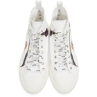 Valentino White Valentino Garavani Emilio Villalba Edition VLTN Giggies High-Top Sneakers