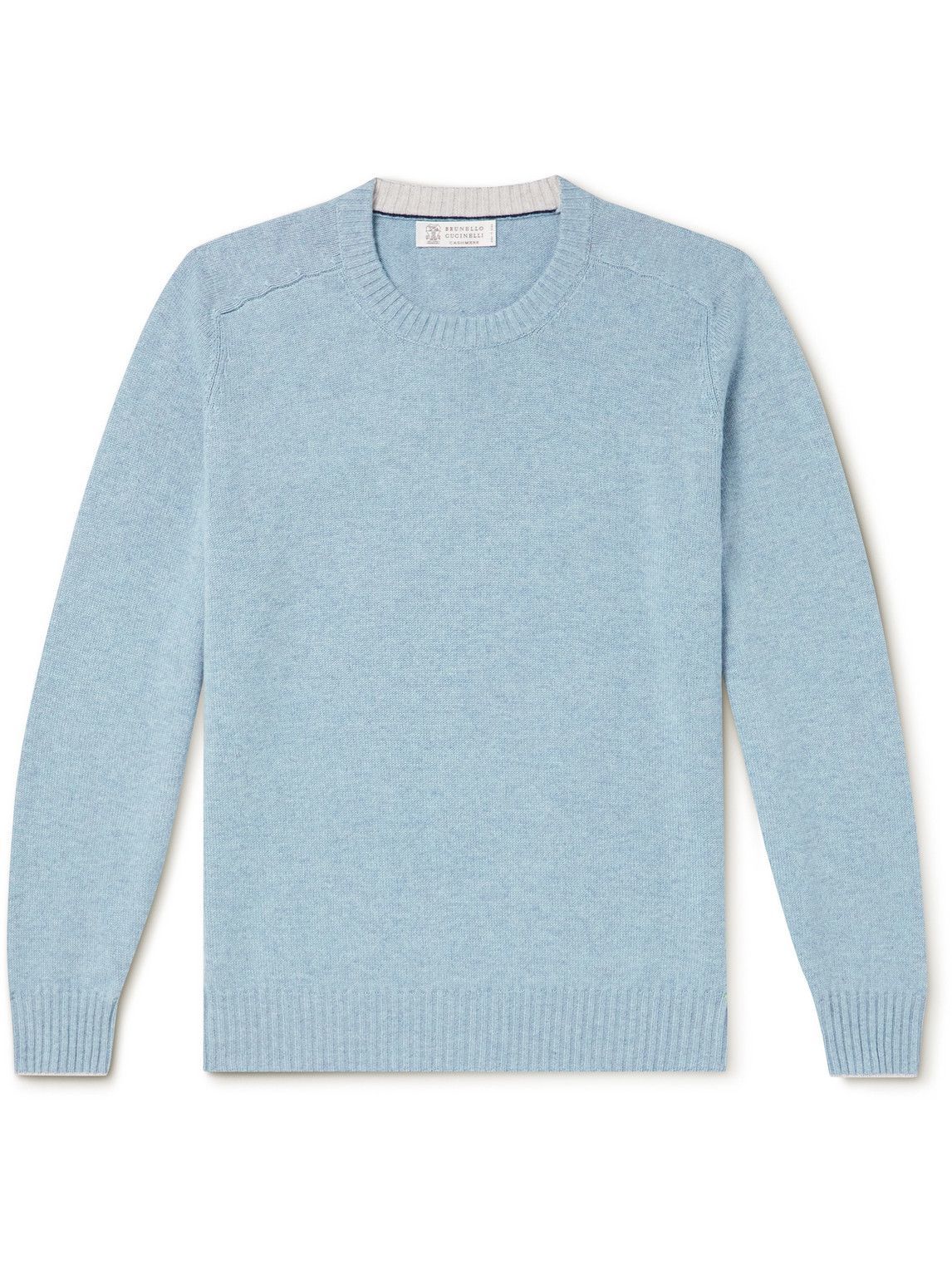 Brunello Cucinelli - Cashmere Sweater - Blue Brunello Cucinelli