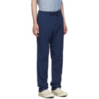 Onia Blue Linen Collin Trousers