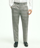 Brooks Brothers Men's Regent Fit Wool Check Suit Pants | Blue
