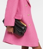 REDValentino Double-breasted wool-blend coat
