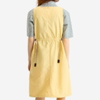 Gramicci Women's Nylon Midi Dress in Lemon
